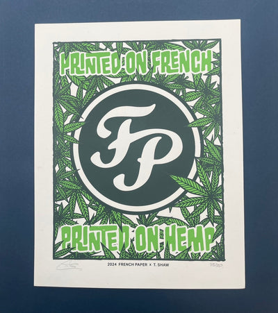 French Paper x Tom Shaw Hemptone Poster