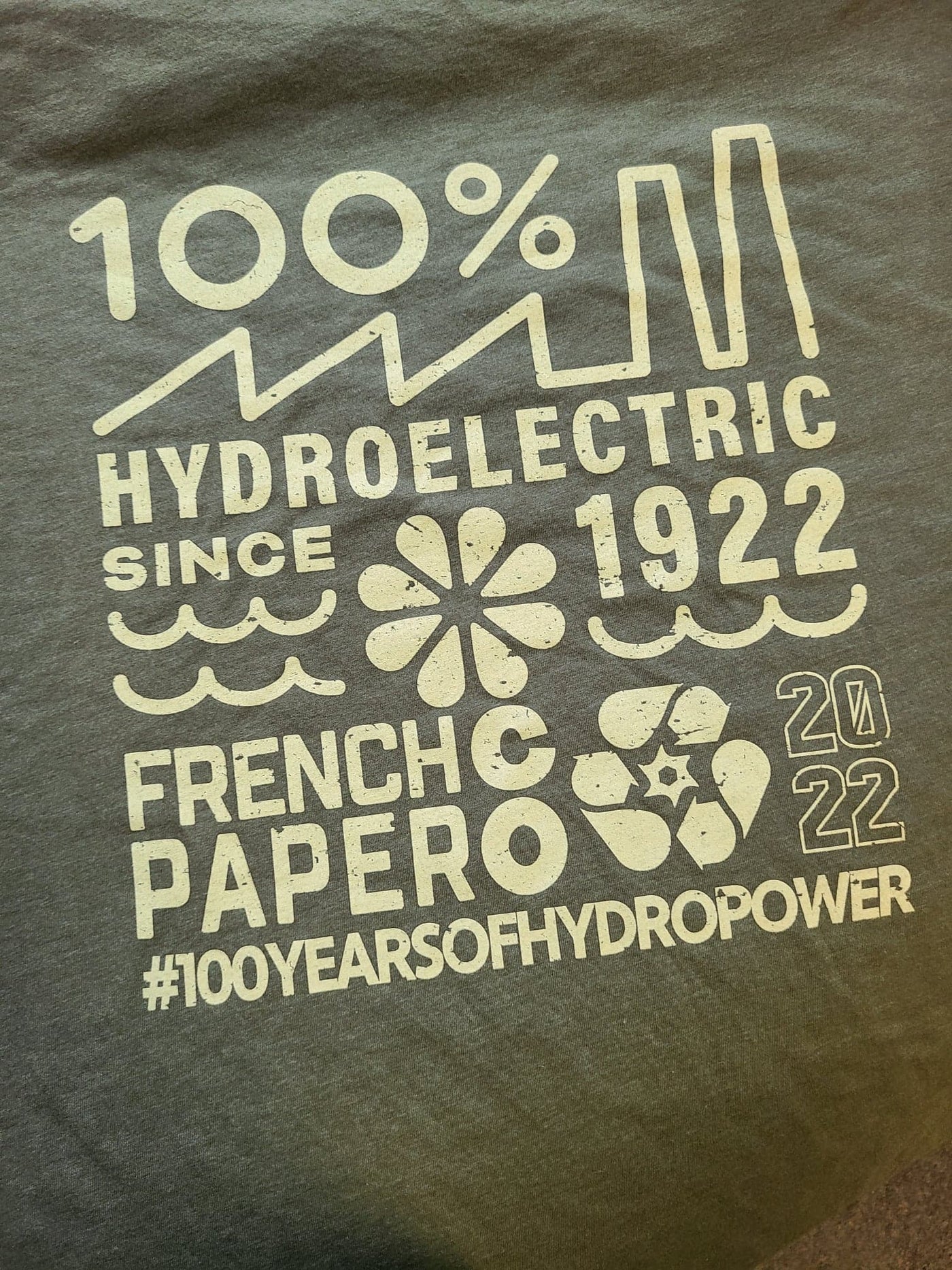 100th Anniversary Hydro Power T-Shirt