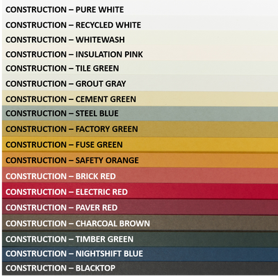 Timber Green Paper (Construction, Text Weight)